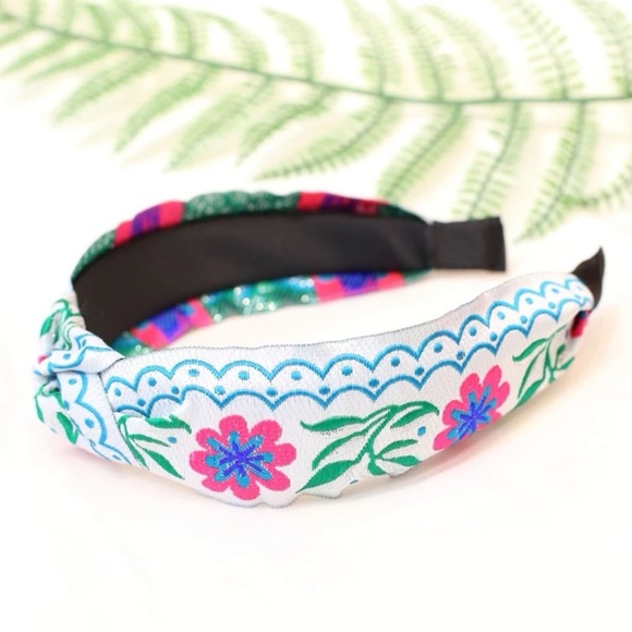 NWT Floral Headband - Picture 3 of 3